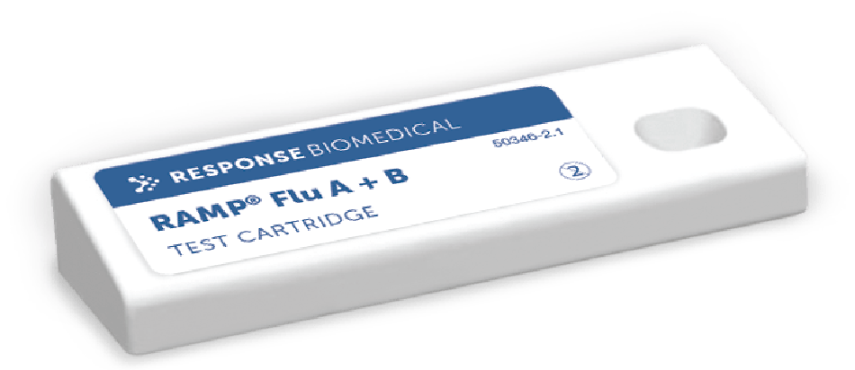 Flu Test, RAMP FLU A+B, Response Biomedical